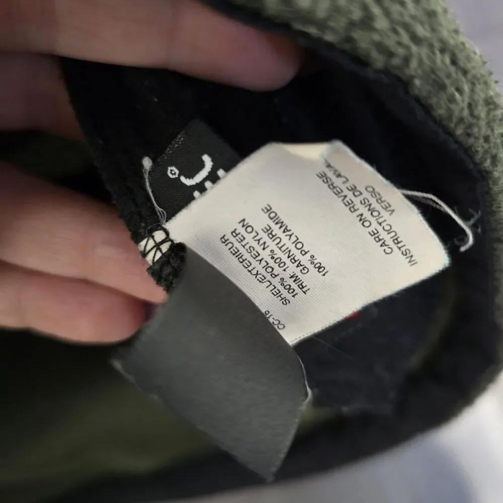 Marmot Gorpcore Vintage Olive Green Full Zip Fleece Jacket Men's‎ Size M